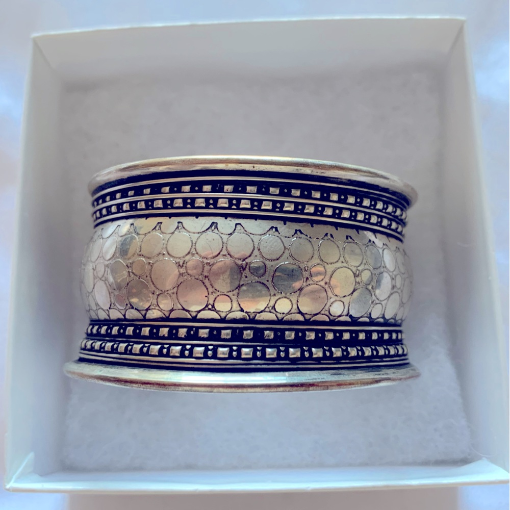 Silver, cuff bracelet